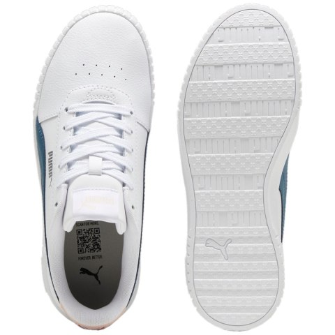 Buty damskie Puma Carina 2.0 biało-niebieskie 385849 31 Buty damskie Puma Carina 2.0 biało-niebieskie 385849 31