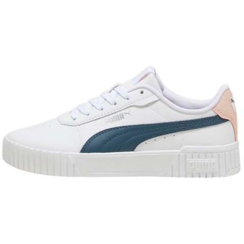 Buty damskie Puma Carina 2.0 biało-niebieskie 385849 31 Buty damskie Puma Carina 2.0 biało-niebieskie 385849 31