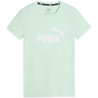 Koszulka damska Puma ESS Logo Tee miętowa 586775 90