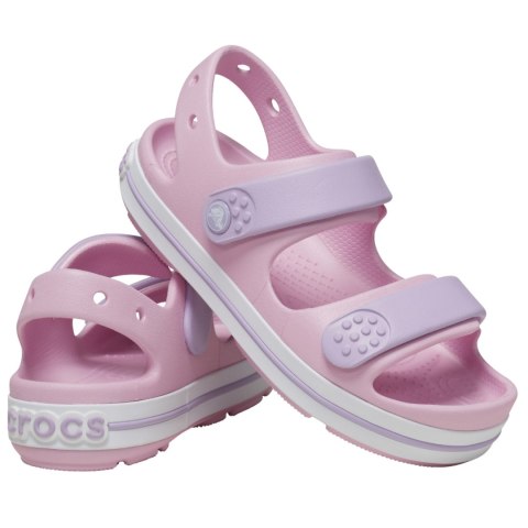 Sandały dla dzieci Crocs Crocband Cruiser różowe 209423 84I