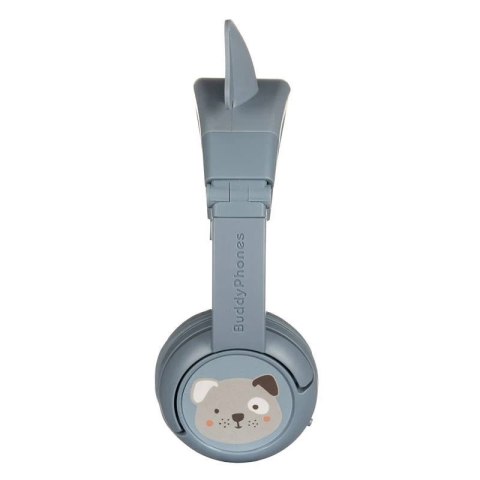 Słuchawki bezprzewodowe dla dzieci BuddyPhones Play Ears Plus dog (niebieskie)