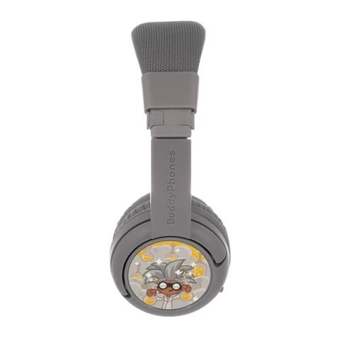 Słuchawki bezprzewodowe dla dzieci BuddyPhones PlayPlus (szare)