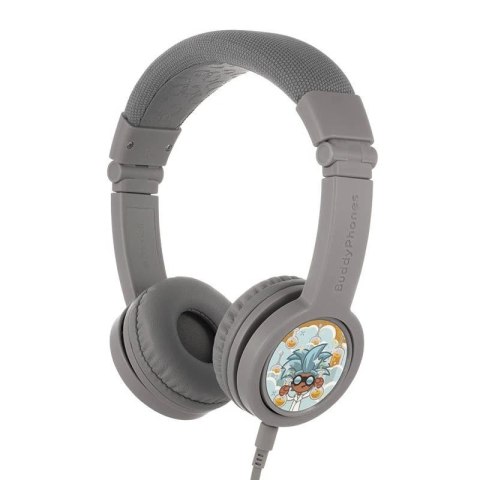 Słuchawki przewodowe dla dzieci BuddyPhones Explore Plus (szare)