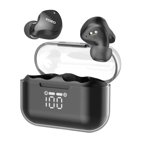 Słuchawki TWS TOZO Crystal Buds Czarne