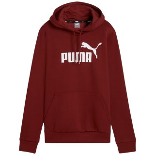 Bluza damska Puma ESS Logo Hoodie FL bordowa 586789 13