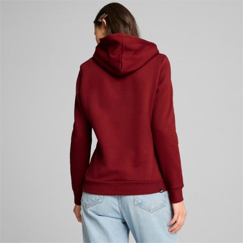 Bluza damska Puma Ess+ Logo LAB Hoodie FL bordowa 682987 13 Bluza damska Puma Ess+ Logo LAB Hoodie FL bordowa 682987 13