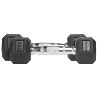 Hantle Thorn Fit Hex Rubber Dumbbell 2,0 kg x 2 szt.