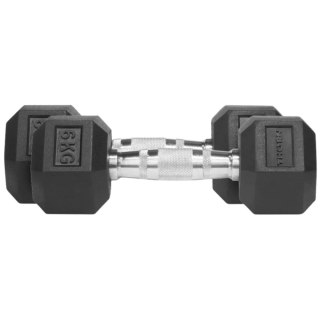 Hantle Thorn Fit Hex Rubber Dumbbell 6,0 kg x 2 szt.