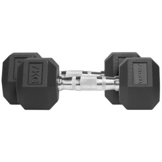 Hantle Thorn Fit Hex Rubber Dumbbell 7,0 kg x 2 szt.