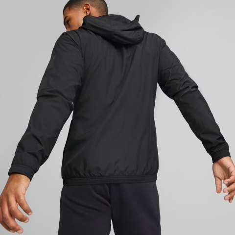 Kurtka męska Puma teamRISE All Weather Jacket czarna 657396 04 Kurtka męska Puma teamRISE All Weather Jacket czarna 657396 04
