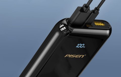 Powerbank Pisen BL-D68LS 10000mAh 22.5W (czarny)