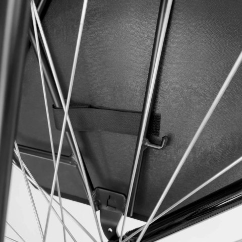 Wozinsky sakwa rowerowa na bagażnik 20l czarna (WBB32BK)