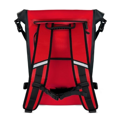 Wozinsky wodoodporny plecak na bagażnik rowerowy torba rowerowa 2w1 23l czerwony (WBB31RE)