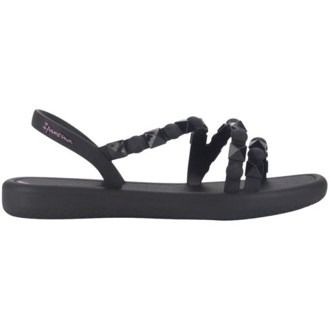 Sandały damskie Ipanema Meu Sol Flat czarne 27148-AV840 Sandały damskie Ipanema Meu Sol Flat czarne 27148-AV840