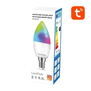 Inteligentna żarówka LED Laxihub LAE14S Wifi Bluetooth TUYA (2 szt.)