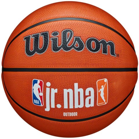 Piłka koszykowa Wilson JR NBA Logo Auth Outdoor pomarańczowa WZ3011801XB7