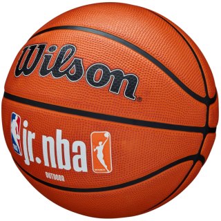 Piłka koszykowa Wilson JR NBA Logo Auth Outdoor pomarańczowa WZ3011801XB7