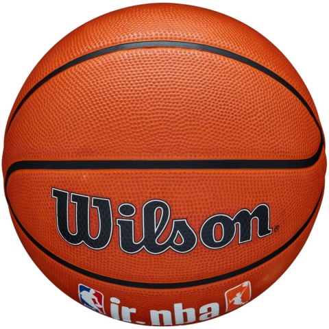 Piłka koszykowa Wilson JR NBA Logo Auth Outdoor pomarańczowa WZ3011801XB7