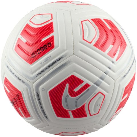 Piłka nożna Nike Strike Team - FA24 biało-czerwona FZ7557 100 Piłka nożna Nike Strike Team - FA24 biało-czerwona FZ7557 100