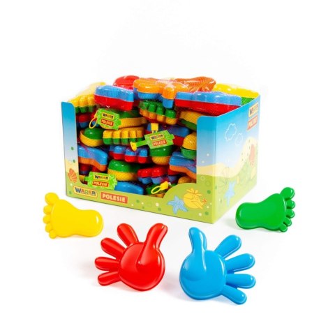 Foremki do piasku mix A 3 Wader POLESIE 58720 WADP