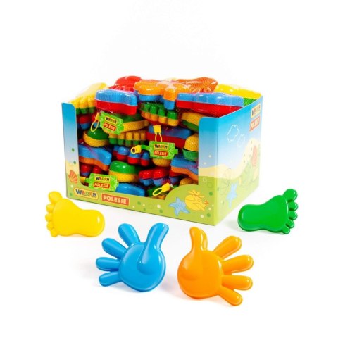 Foremki do piasku mix A 3 Wader POLESIE 58720 WADP