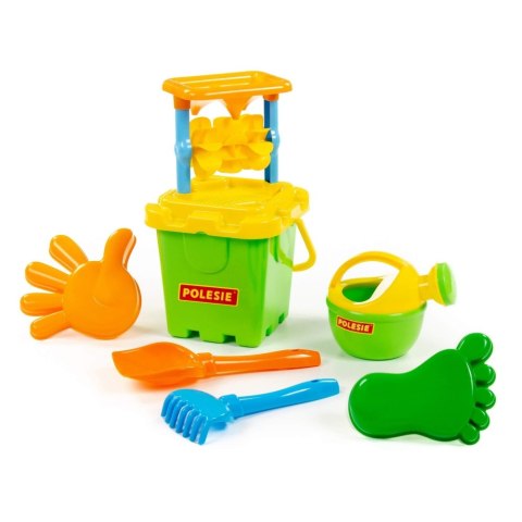 Komplet do piasku 39cm młynek akcesoria WADER POLESIE 35486 WADP