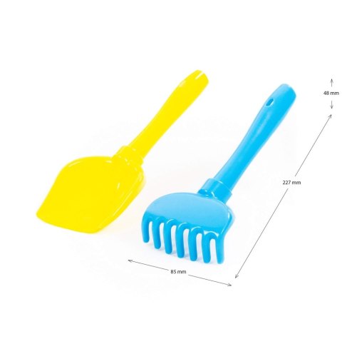 Łopatka grabki do piasku 23 cm A 5 POLESIE 4710