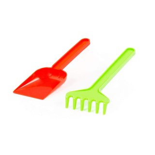 Łopatka z grabkami do piasku 18 cm A 5 Wader POLESIE 0507