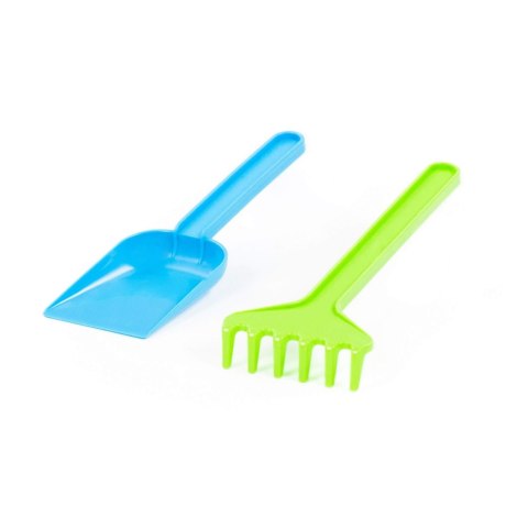 Łopatka z grabkami do piasku 18 cm A 5 Wader POLESIE 0507