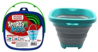 Wiaderko do piasku składane kolorowe ARTYK 129879