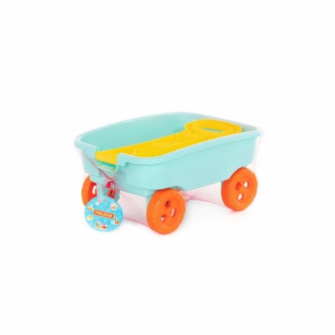 Wózek z rączką NR3 siatka WADER POLESIE 76786/WADP