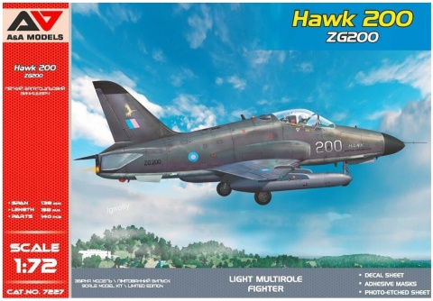 A&A Models 7227 Hawk 200 ZG200 1/72