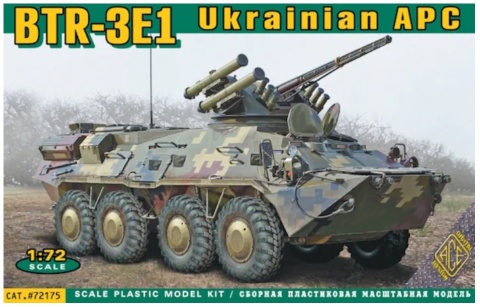 ACE 72175 BTR-3E1 Ukrainian APC 1/72
