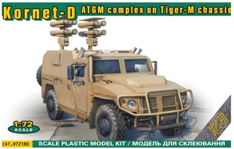 ACE 72180 Kornet-D ATGM Complex on Tiger-M Chassis 1:72