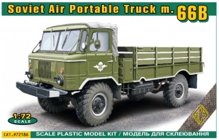 ACE 72186 GAZ-66B Soviet 4x4 2t Truck for Airborne Forces 1:72