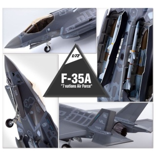 Academy 12561 F-35A 7 Nations Air Force - 1/72