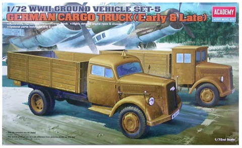 Academy 13404 Opel Blitz - German cargo truck - 1/72