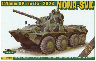 Ace 72169 2S23 Nova SVK 120 mm mortar 1/72