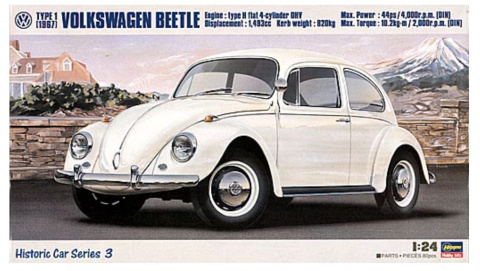 Hasegawa HC3-21203 Vw Beetle 1967 1/24
