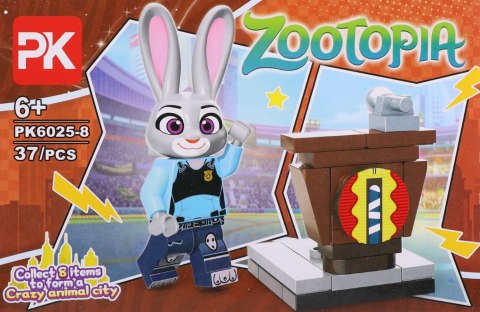 Klocki konstrukcyjne Zwierzaki Zoo mix 660259