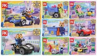 Klocki konstrukcyjne Zwierzaki Zoo mix 660266