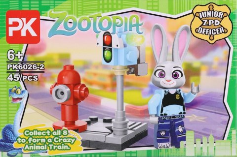 Klocki konstrukcyjne Zwierzaki Zoo mix 660266