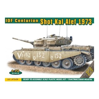 Ace 72439 IDF Centurion Shot Kal Alef 1973