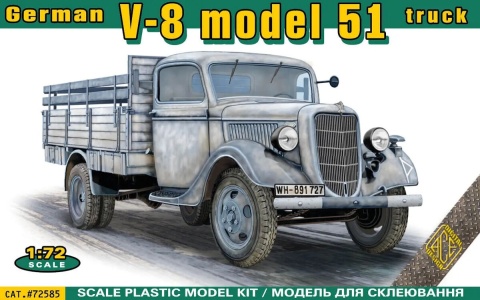 ACE 72585 German B-8 Model 51 Truck	1:72