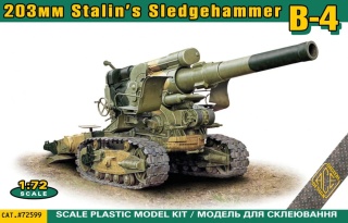 ACE 72599 203 mm Stalin's Sledgehammer B-4	1:72