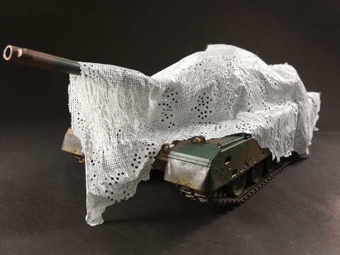 AFV Club AC35022 Camouflage net-JGSF Snow	1:35