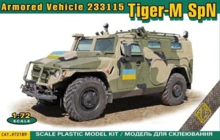 Ace 72189 Tiger-M SpN Armored Vehicle 233115 1/72