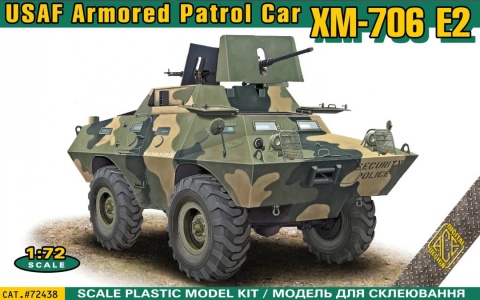 Ace 72438 XM-706 E2 USAF Armored Partol Car	1:72