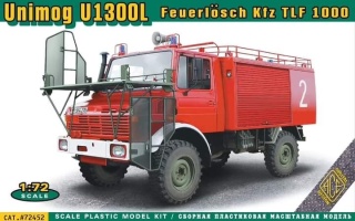 Ace 72452 Unimog U 1300L Feuerloesch Kfz TLF 1000	1:72