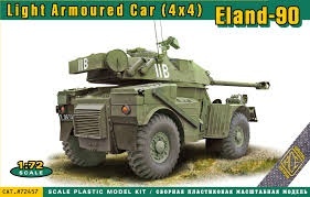 Ace 72457 Eland-90 Light Armoured Car (4x4)	1:72